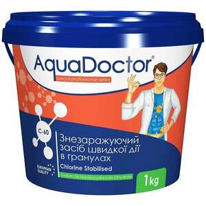Швидкий хлор AquaDoctor C60 1 кг (гранули)