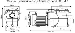 Насос Aquaviva LX SMP015M 4.5 м3/год