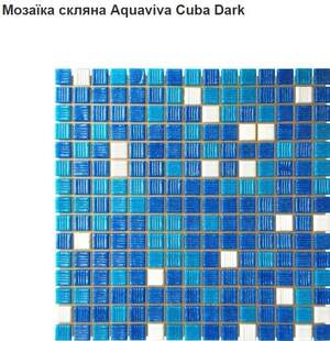 Мозаїка скляна Aquaviva Miami Dark